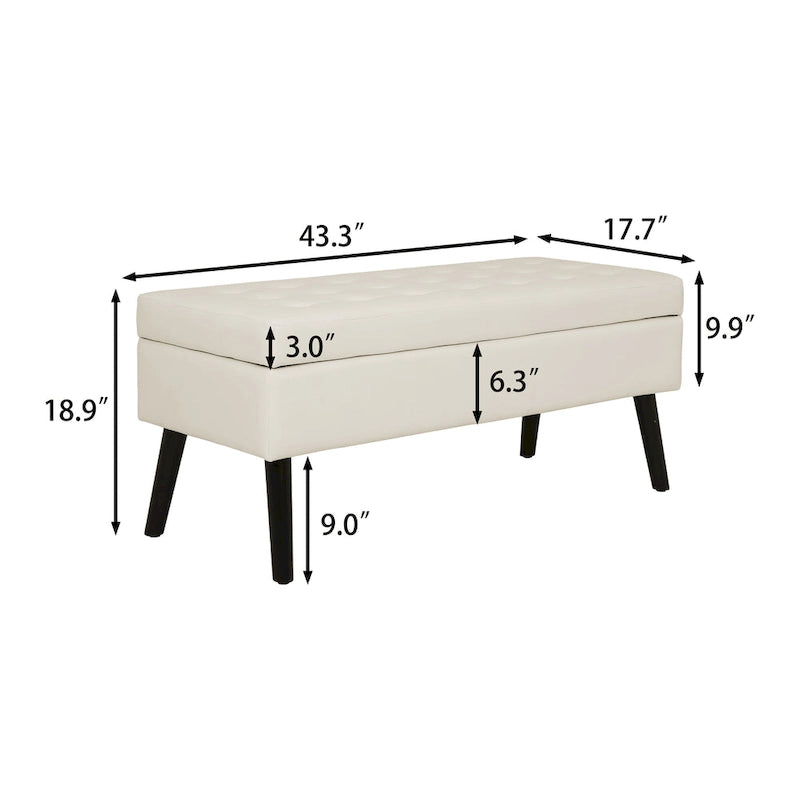 Storage Bench with Storage Bench Foot of Bed Bench Entryway Bench Storage Ottoman Bench