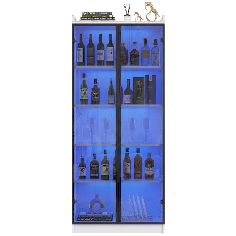 Atmosphere Dining Cabinet with LED light