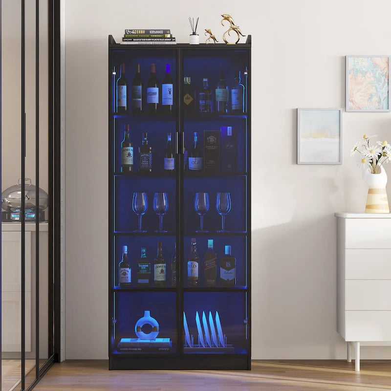 Atmosphere Dining Cabinet with LED light