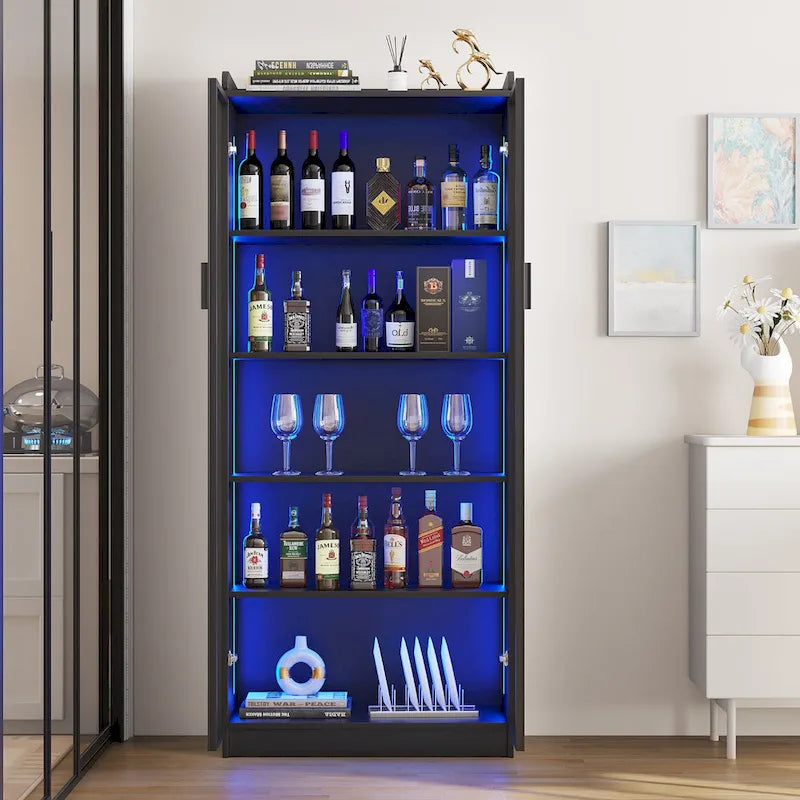 Atmosphere Dining Cabinet with LED light
