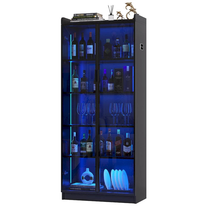 Atmosphere Dining Cabinet with LED light