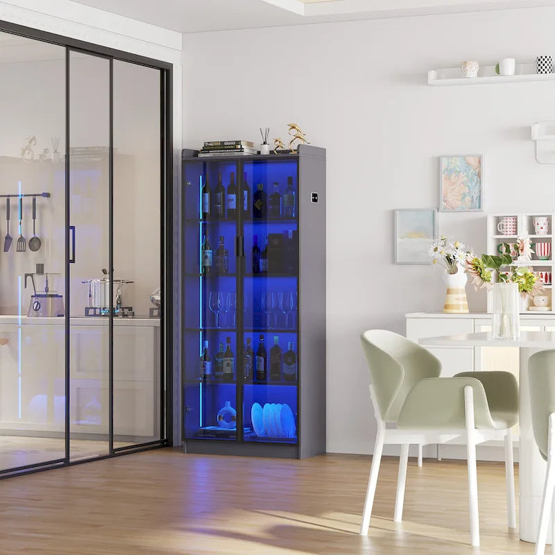 Atmosphere Dining Cabinet with LED light