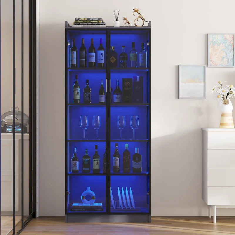 Atmosphere Dining Cabinet with LED light