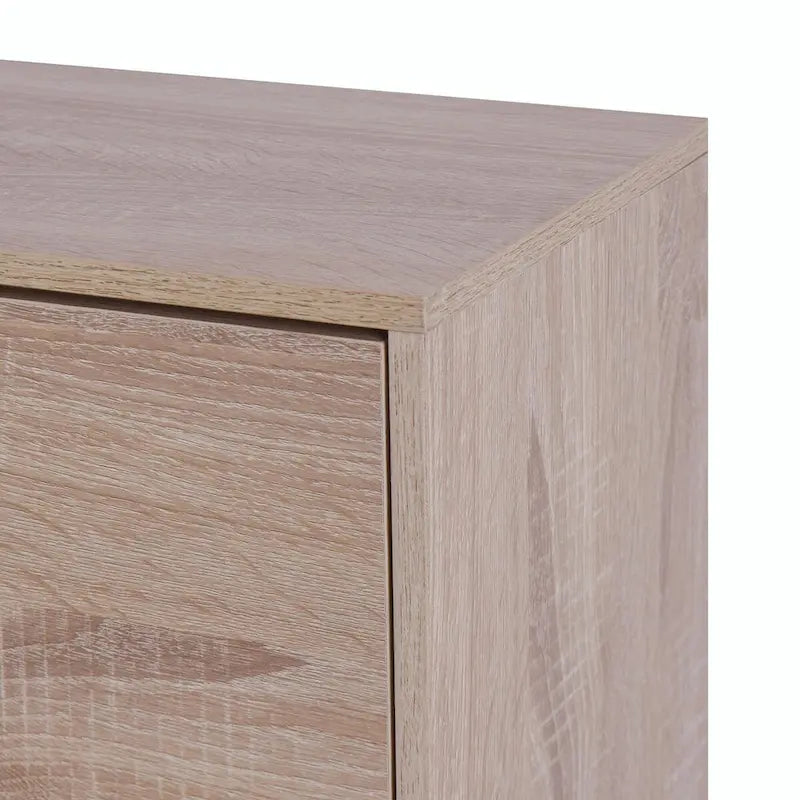Scarpiera a 3 cassetti con ripiano portascarpe in legno a 3 livelli