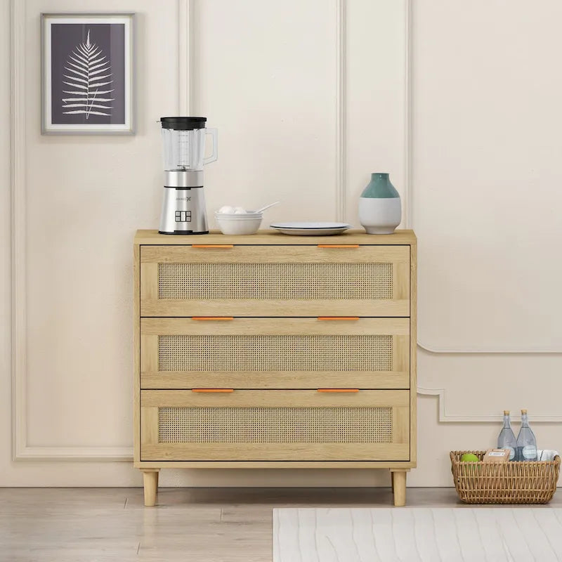 Cassettiera in rattan da 31.50 per la camera da letto e il soggiorno