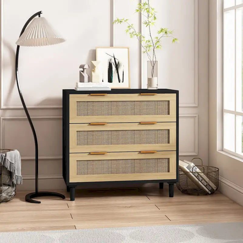 Cassettiera in rattan da 31.50 per la camera da letto e il soggiorno