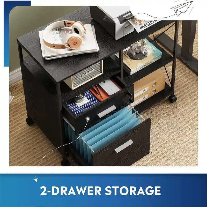 2 Drawer Lateral File Cabinet - 16D x 32W x 26H